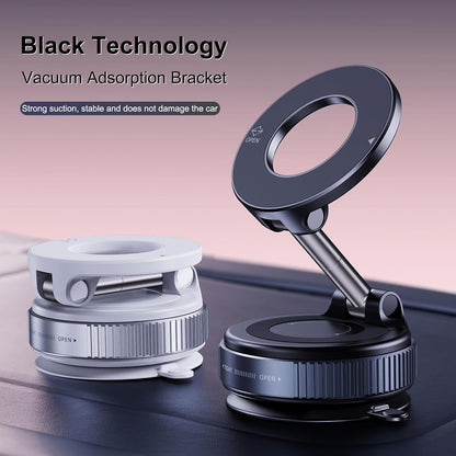Vacuum Magnetic Suction Cup Phone Mount (360° Rotation)
