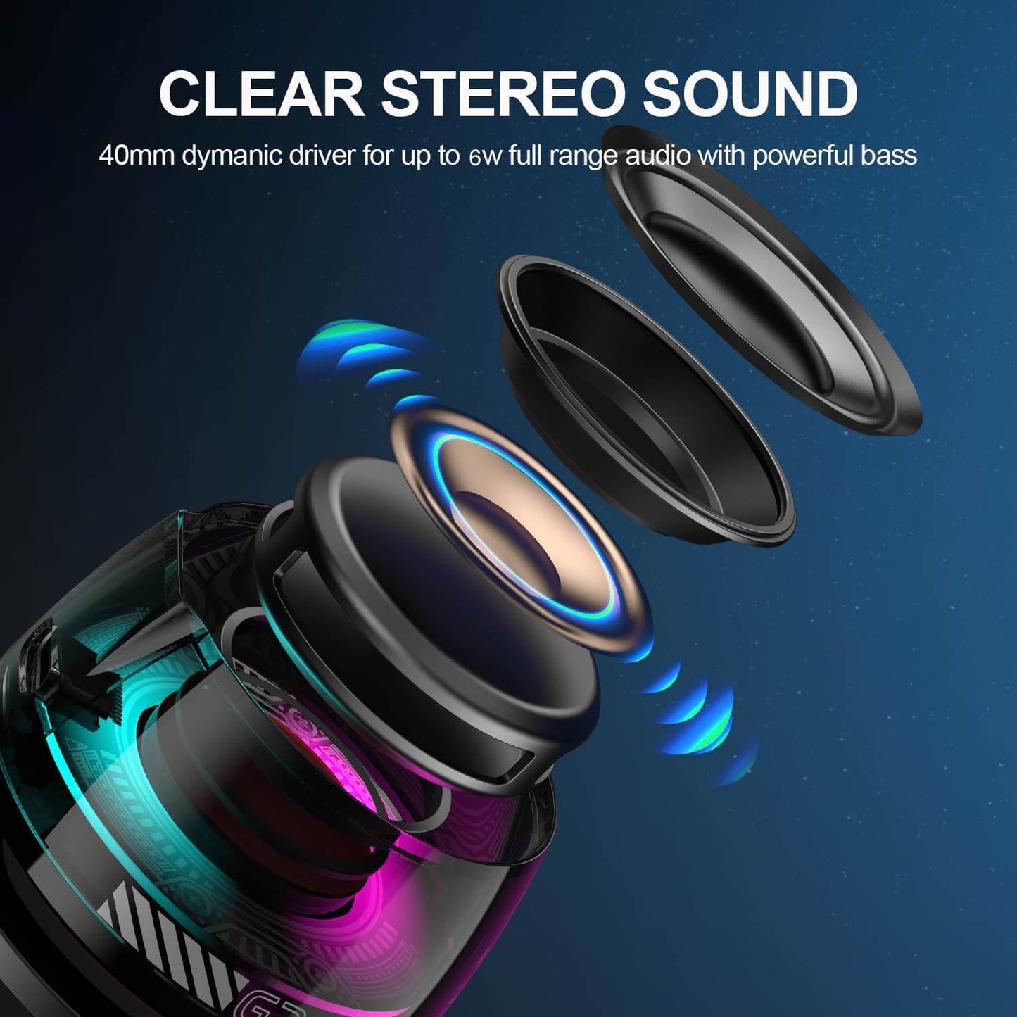 Edifier G200 Magnetic Phone Stand Bluetooth Speaker (RGB)