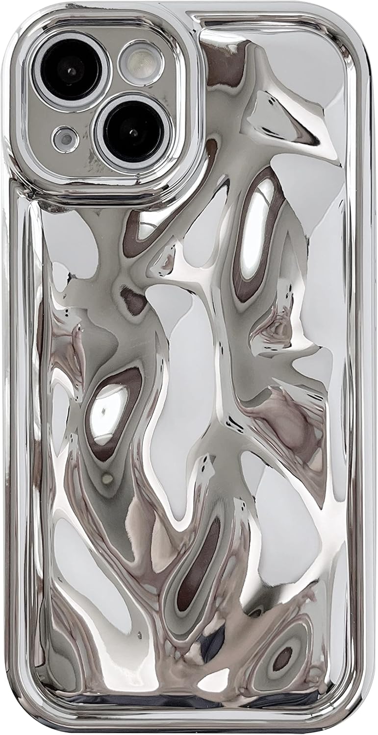 Valentine Wave Metal Back Case (iPhone X/XS)